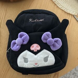 Kuromi Black and Purple Backpack